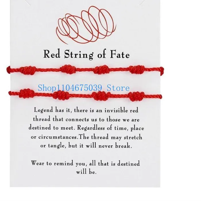 Authentic Crimson Cord Of The Kabbalah A Sacred Red String Amulet For Protection And Eternal Bond