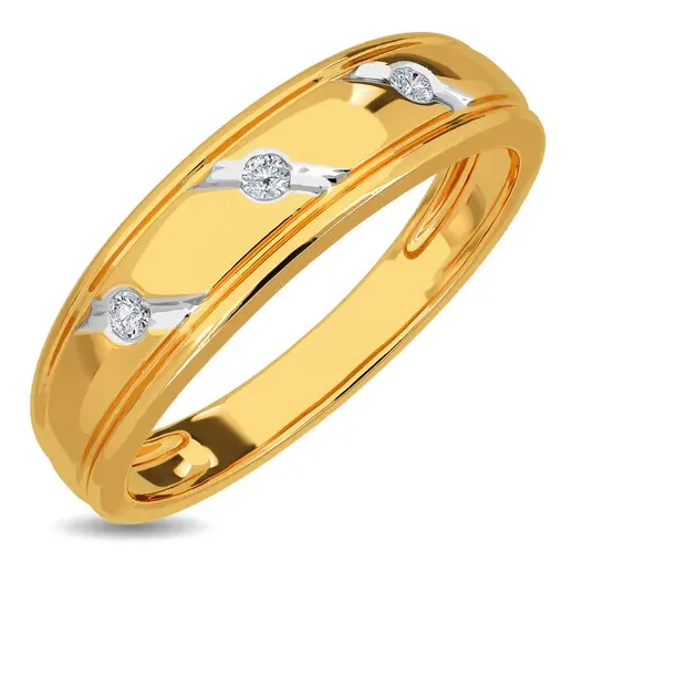 Authentic Eternal Bond Ring Gold- Plated Sterling Silver Band Of Devotion