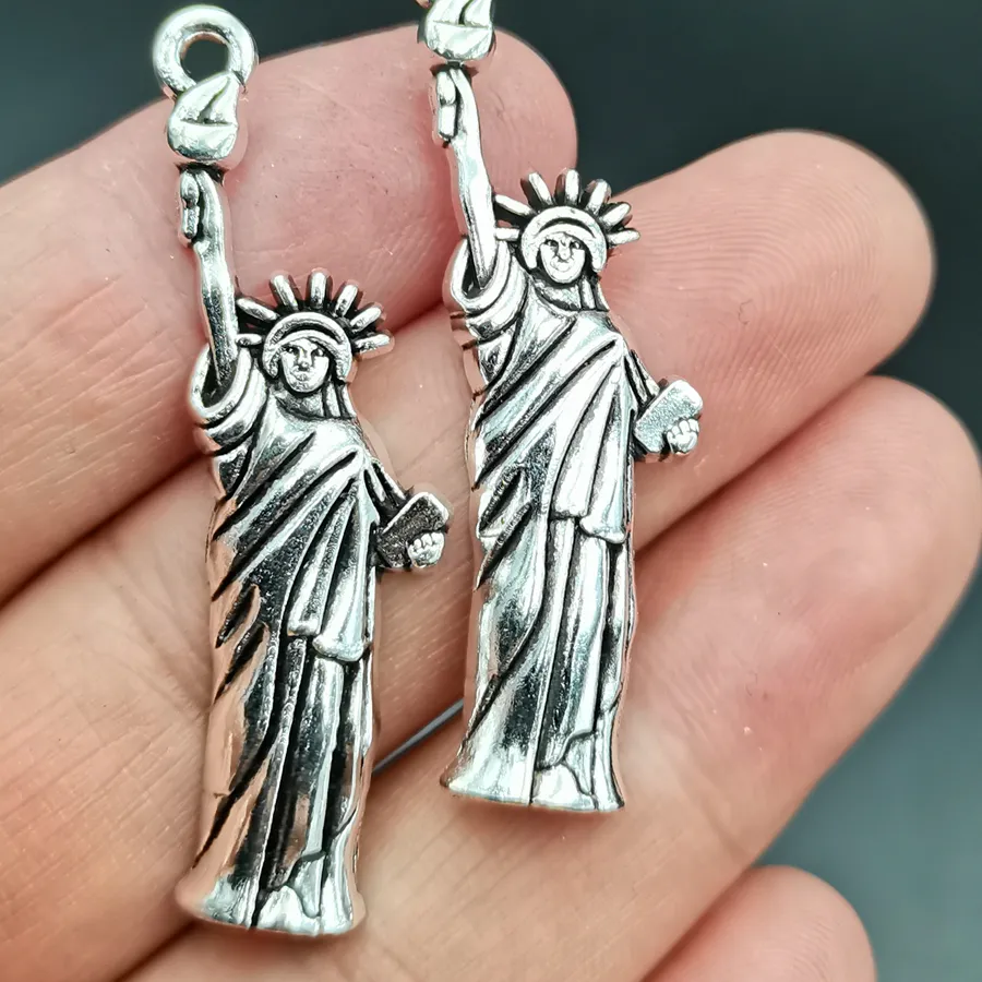 Authentic Ten Golden Guardians Statue Of Liberty Talismans For Liberty And Freedom