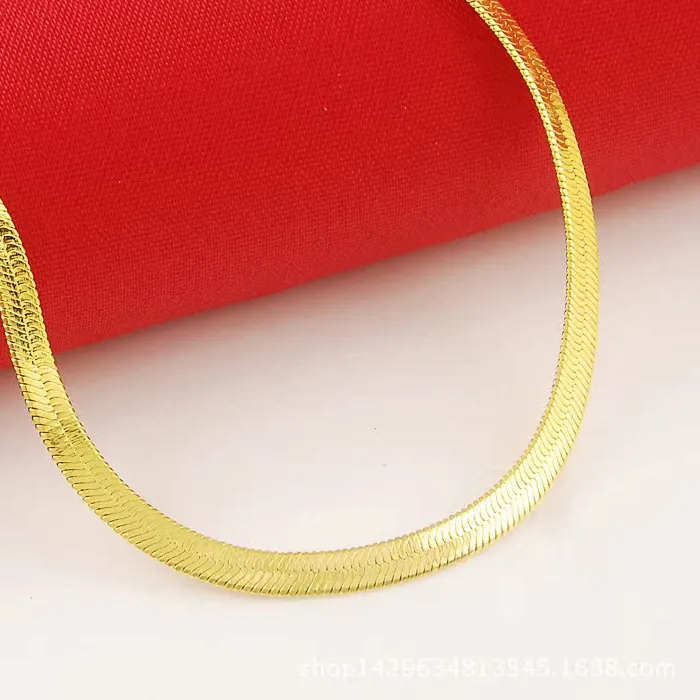 Authentic Mystic Snake's Grace The Alluring 24K Gold- Plated Bone Necklace