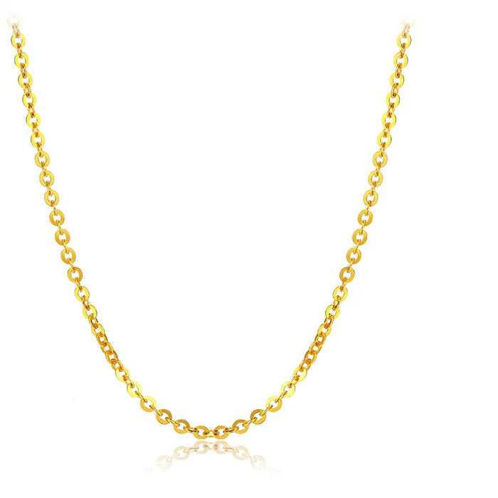 Authentic Solar Thread Of Radiance The 18- Inch Gold Chain Of Au750