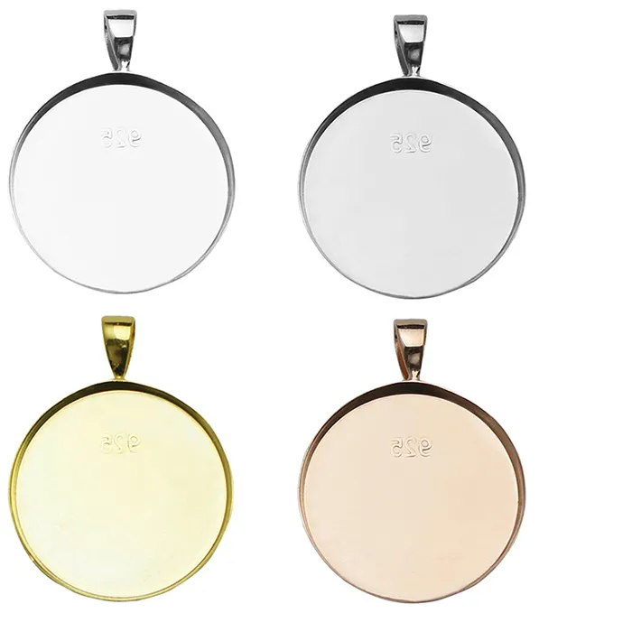 Authentic Circle Of The Moon A Sterling Silver Pendant Setting For Sacred Creations