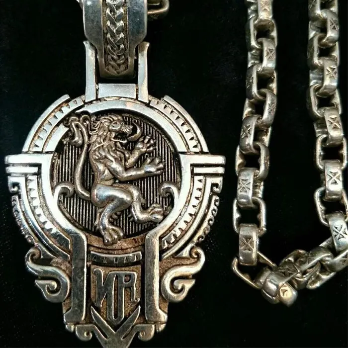 Authentic The Guardian of the Golden Mane: Tibetan Lion Amulet