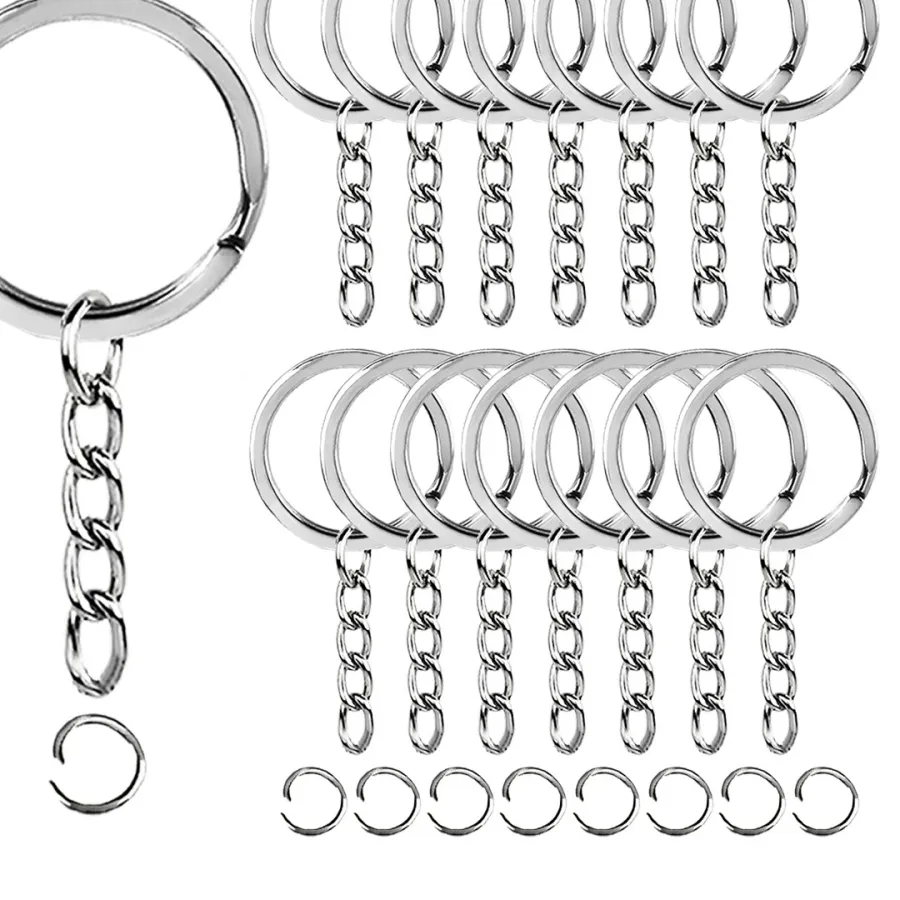 Authentic Sacred Circle Talisman 10- Gold- Plated Key Rings Of Protection & Manifestation