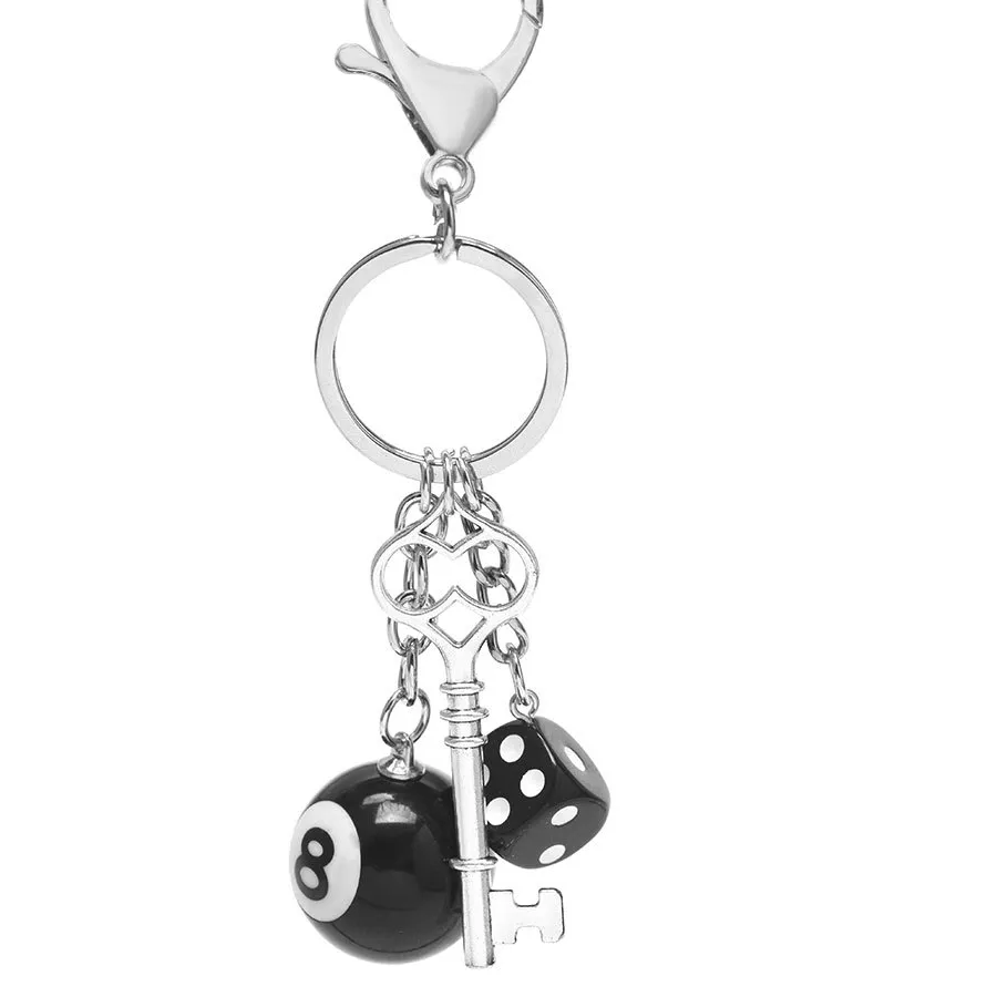 Authentic Arcane 8- Ball Pendant The Mystic's Keyring Of Hidden Truths