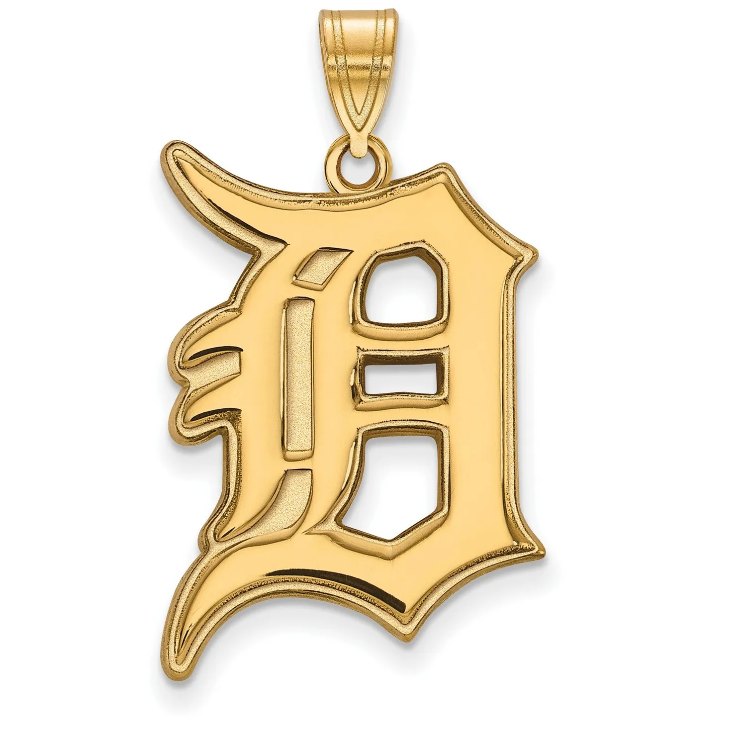 Authentic The D Of Destiny Unlocking Tigers' Power With Gold- Plated Sterling Silver Amulet