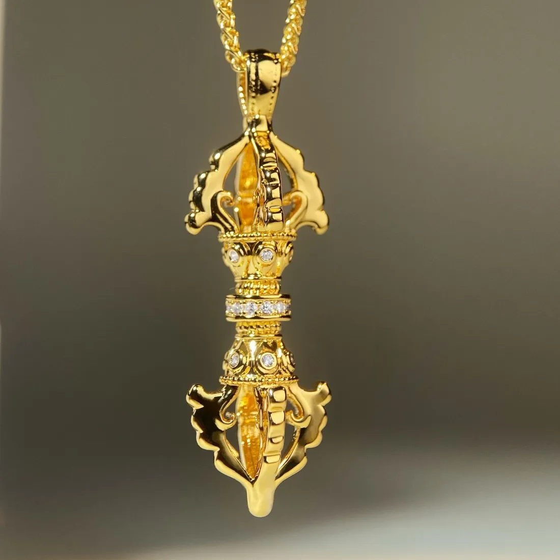Authentic The Vajra Talisman A Golden Emblem Of Indestructible Spiritual Power