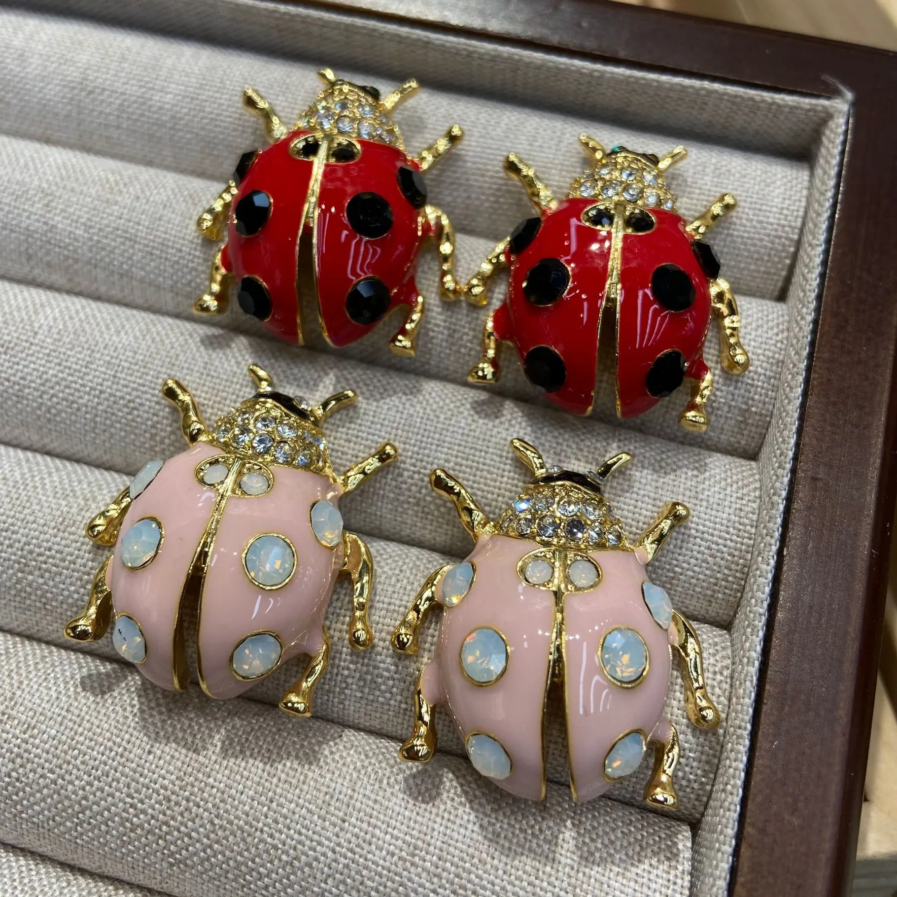 Authentic Amulets Of The Ladybug Whispers Of Fortune & Protection