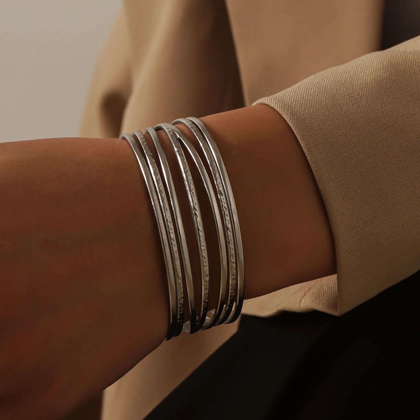 Authentic The Golden Horizon Adjustable Cuff Of Intention