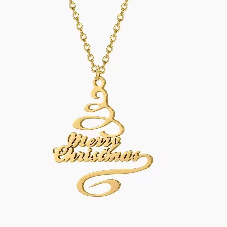 Authentic The Evergreen Chronicle Vertical Gold- Plated Name Talisman