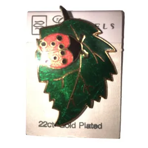 Authentic The Crimson Herald of Fortune Brooch