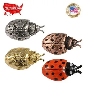 Authentic Creative Pewter Designs Ladybug, Ladybird Lapel Pin or Magnet, A037