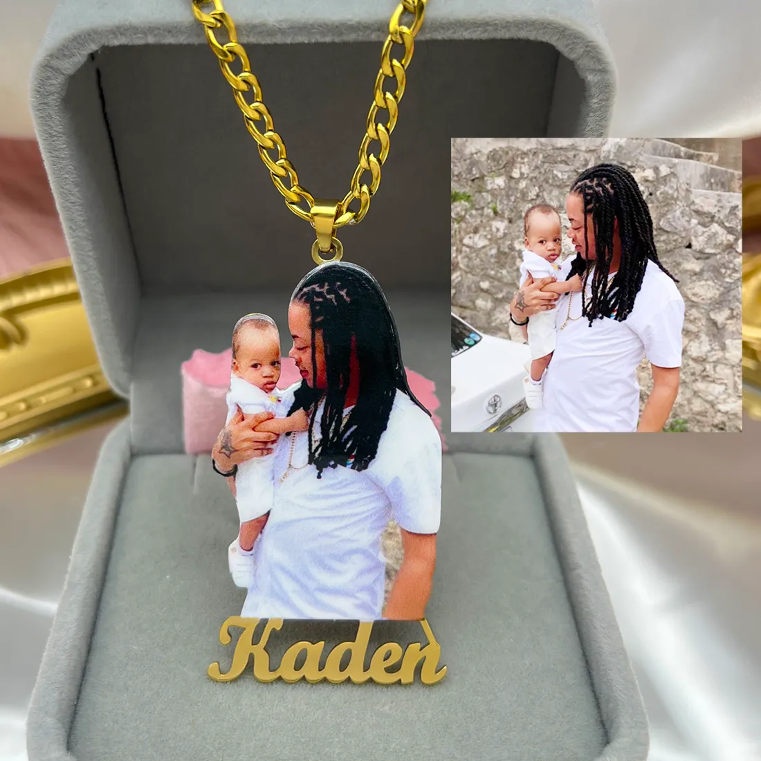 Authentic Personalized Memory Pendant A Sacred Keepsake Of Family Love