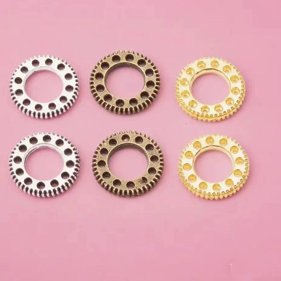 Authentic Forty Sacred Cogs Of The Eternal Machine Artisan Mechanical Gear Charms For Spiritual Adornment
