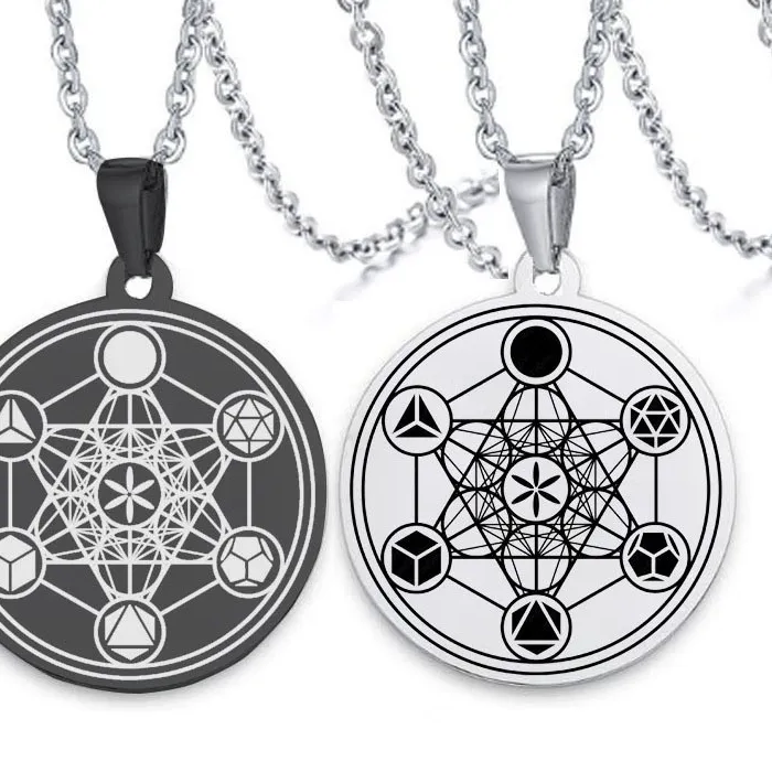 Authentic The Metatron Cube Pendant Sacred Geometry Seal Of The Archangels
