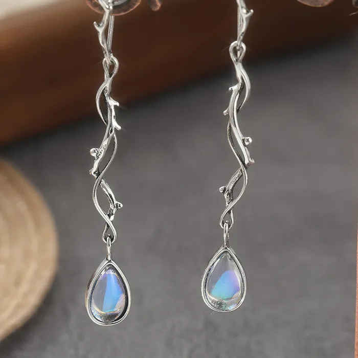 Authentic Ivy Whisper Earrings Of Lunar Grace