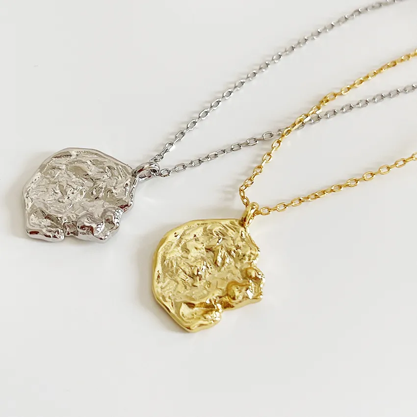 Authentic Lunar Fragment Talisman Gold- Plated Half Moon Pendant Of Transformation