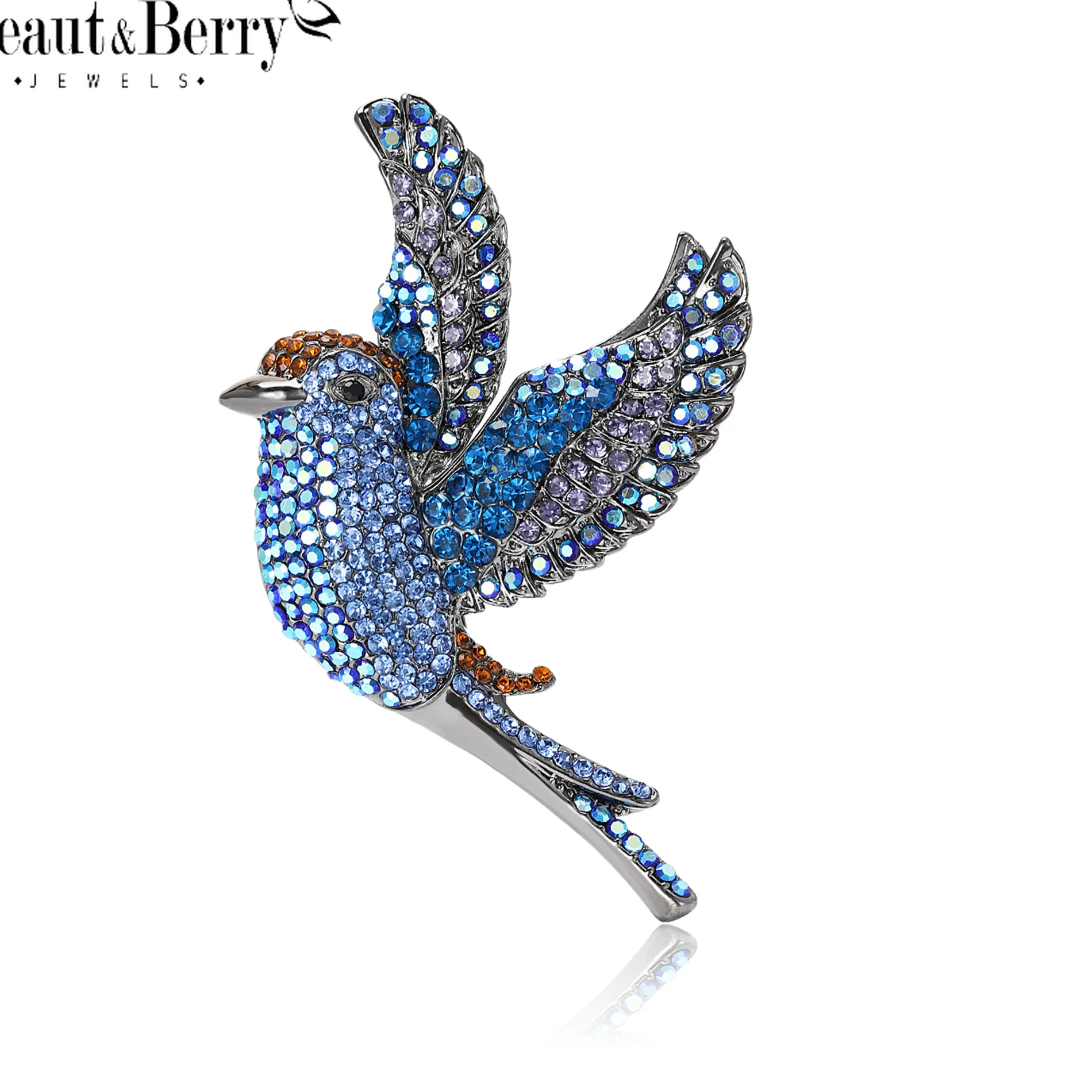 Authentic Celestial Hummingbird Talisman With Starlight Rhinestones