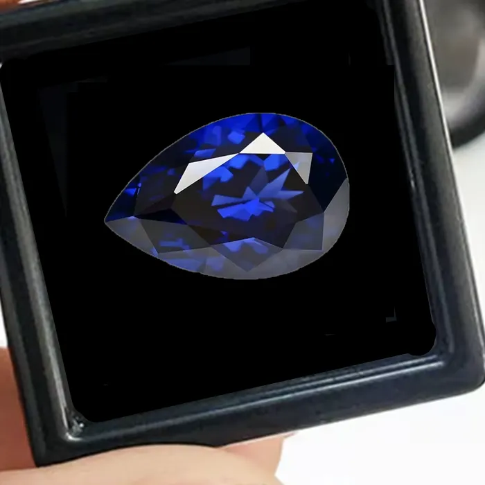 Authentic Celestial Sapphire Tear A Gem Of Cosmic Wisdom