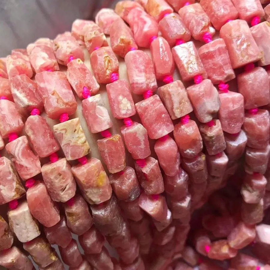 Authentic Sacred Blue Baroque Rhodochrosite Pillars Of Emotional Resonance
