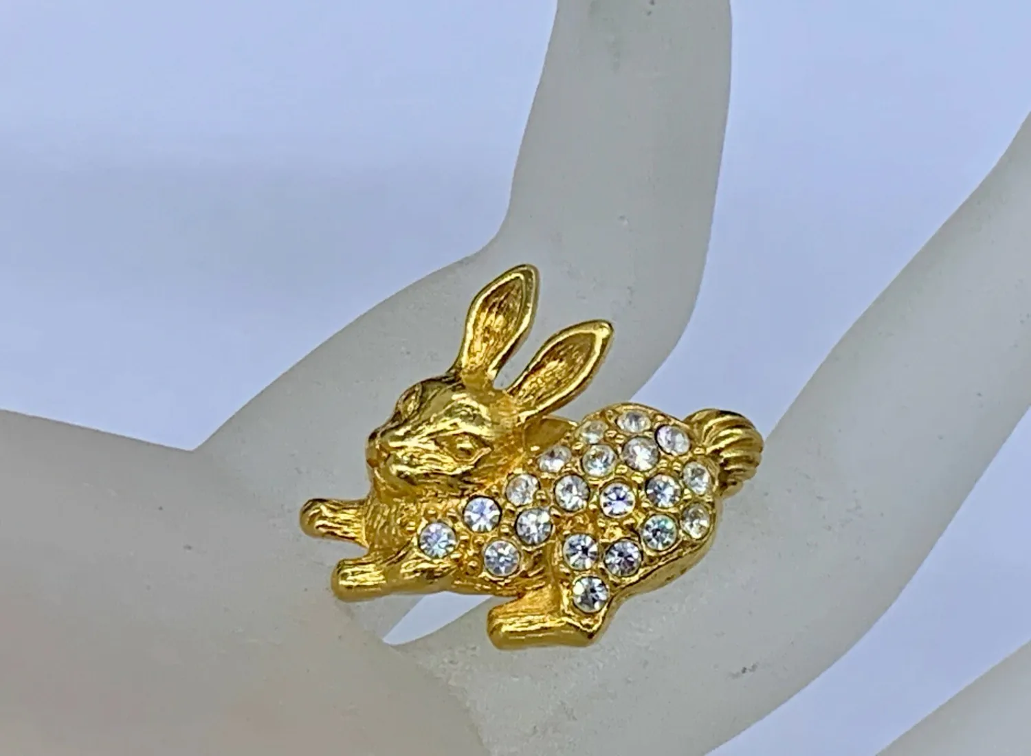 Authentic Celestial Bunny Brooch