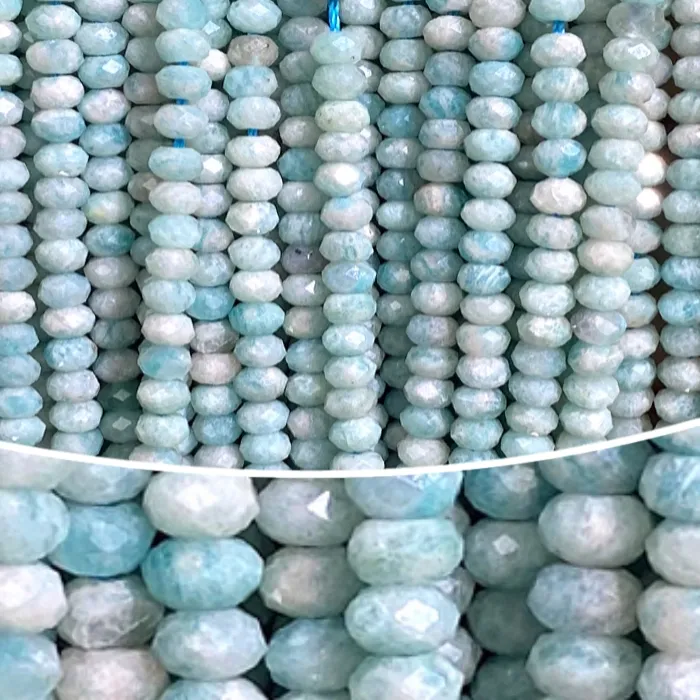 Authentic Whispering Tides Amazonite Sacred Abacus Strands