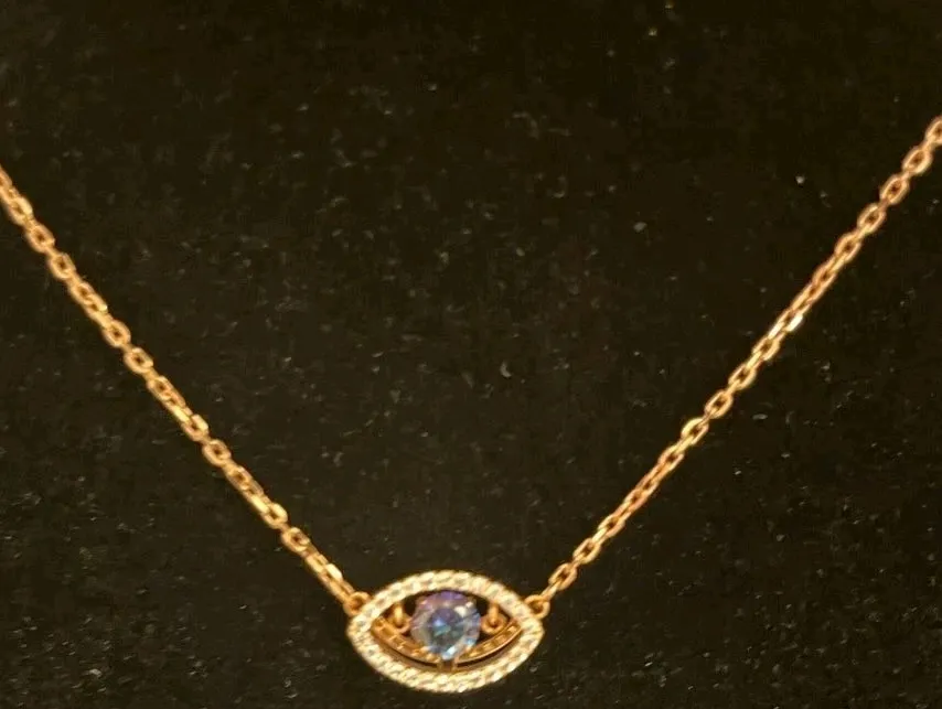 Authentic Celestial Gaze Rose Gold Evil Eye Talisman