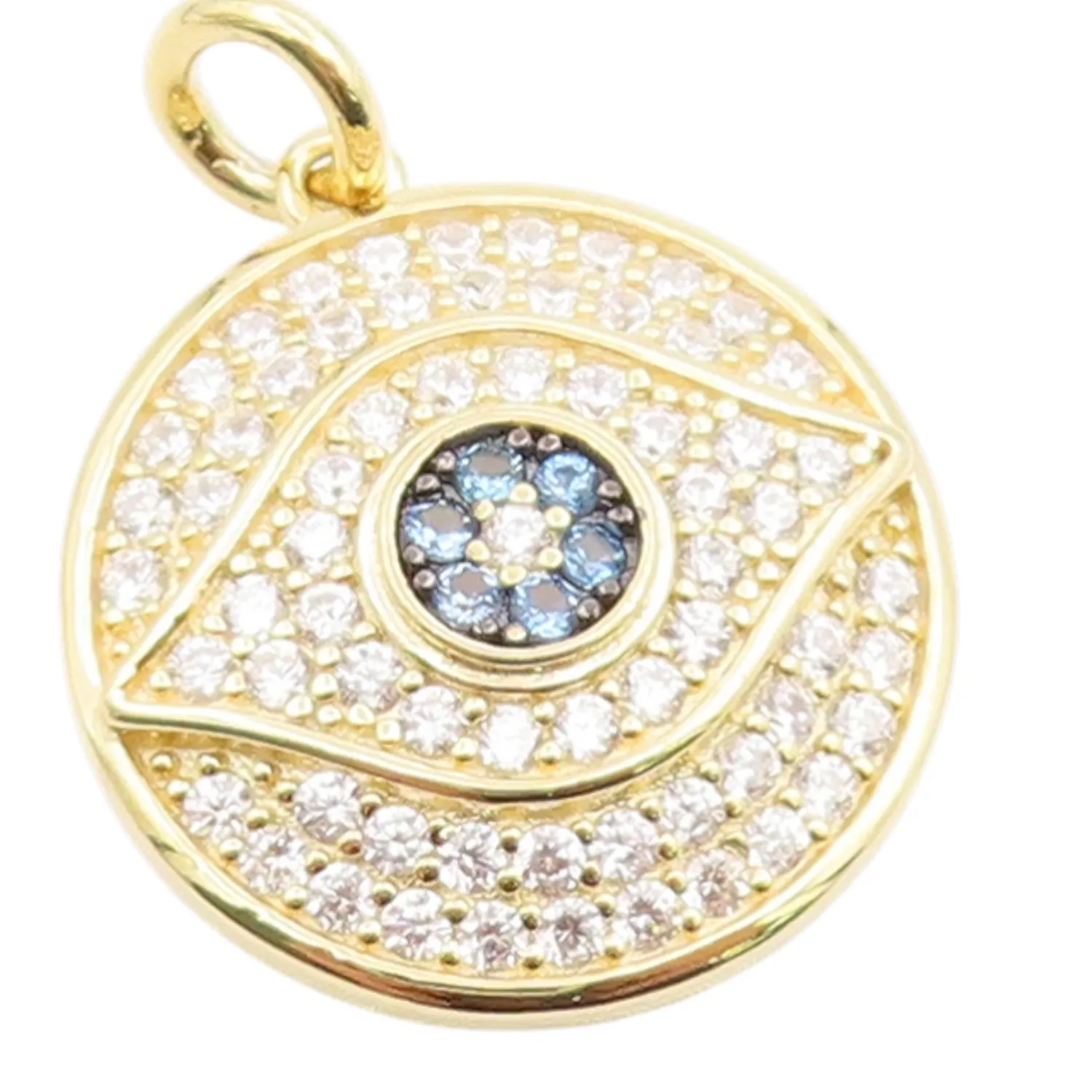 Authentic Protection Embodied: Golden Evil Eye of Vigilance