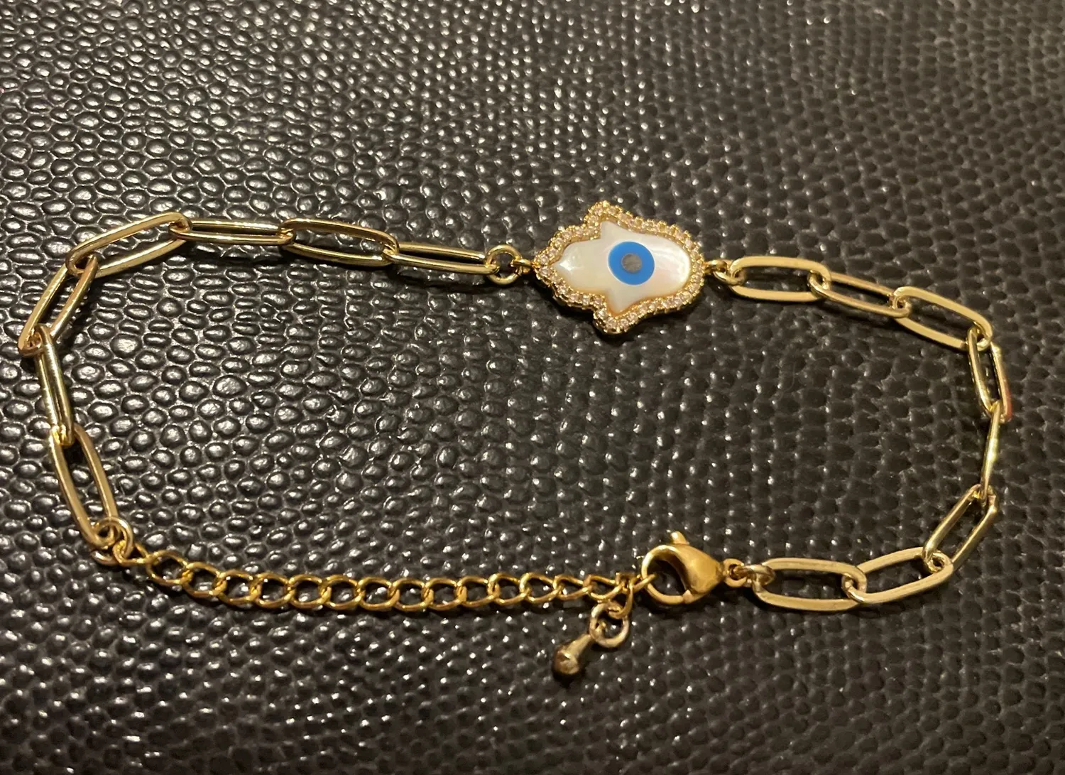 Authentic Celestial Hamsa Guardian - Sacred 18kt Gold-Plated Shield of Protection