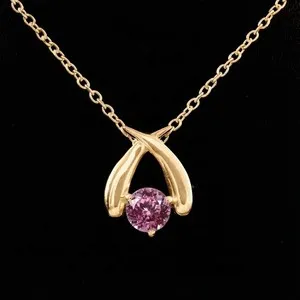 Authentic Amulet Of The Celestial Bloom Padparadscha Sapphire Solitaire