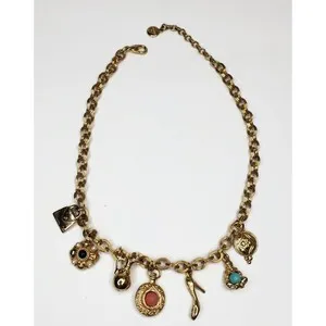 Authentic Golden Sentinel The 24K Gold Plated Sacred Shield Necklace