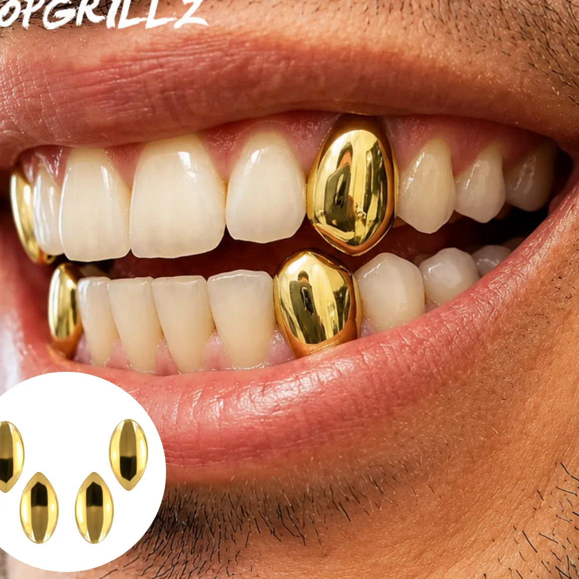 Authentic Fang Of The Nightwalker A Gold- Plated Vampire Grills Talisman