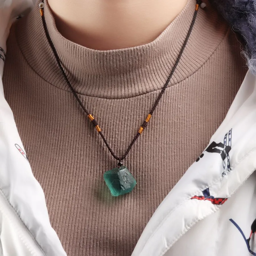 Authentic Aura's Embrace The Lumina Fluorite Talisman
