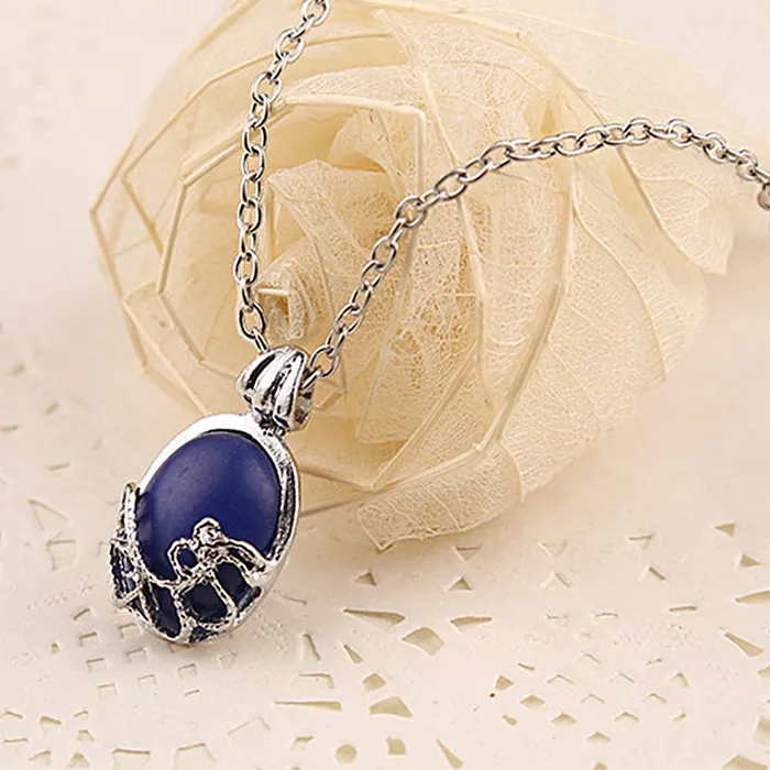Authentic Enchanted Katherine's Lure of the Damned Lapis Lazuli Pendant - Protection from the Shadows