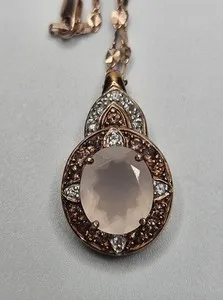 Authentic Rose Quartz Reflections: A Golden Portal to Inner Wisdom