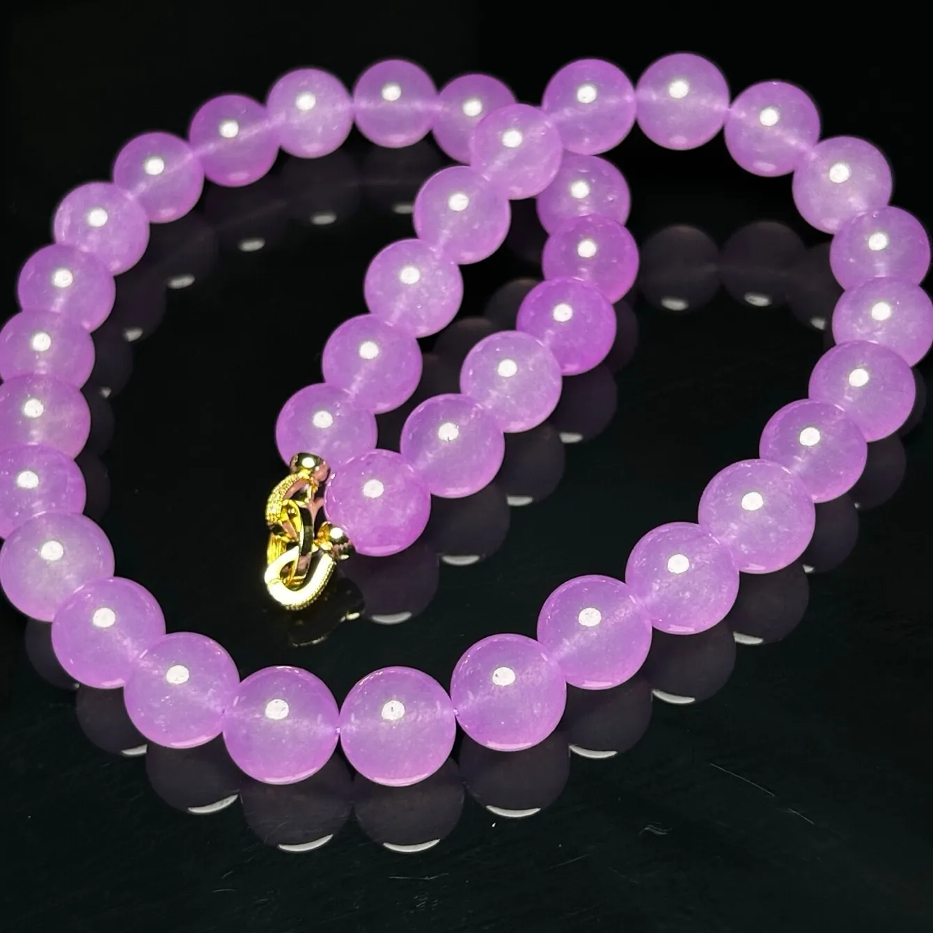 Authentic Mystic's Embrace The Jadeite Necklace Of Serenity And Vitality