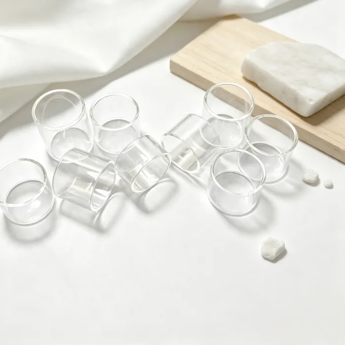 Authentic Straight Borosilicate Glass Loop Od26 Od27 Od28 Od29 Od30 Guitar Slide Diy Handmade Ornament Jewelry Decor Accessories