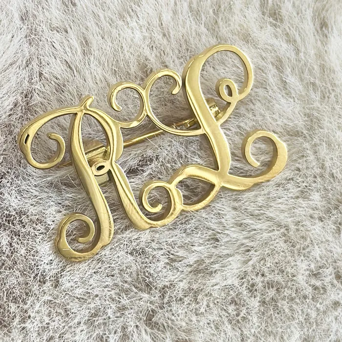 Authentic The Sigil Of Self Personalized Initial Brooch Talisman