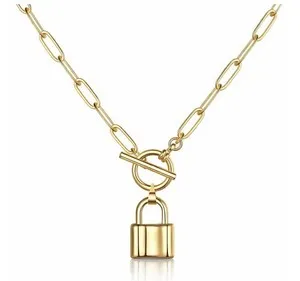 Authentic The Keeper of Secrets: Golden Lock Talisman Necklace