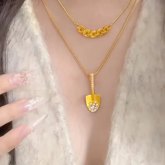 Authentic Amulet Of Abundance The Golden Shovel Of Prosperity
