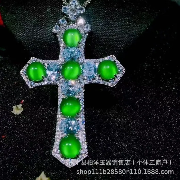 Authentic Whisper Of The Verdant Chalcedony Pendant
