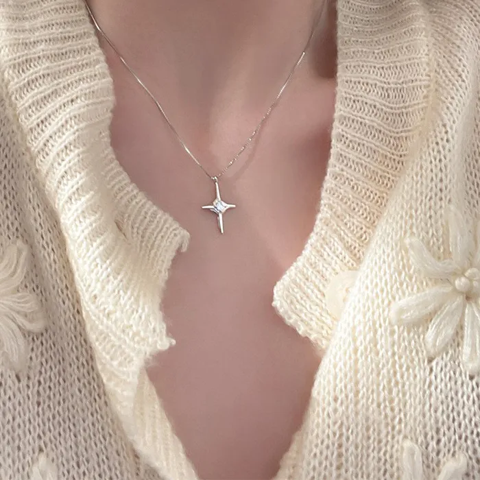 Authentic Celestial Cross Of Radiant Stars A Sacred Talisman Necklace