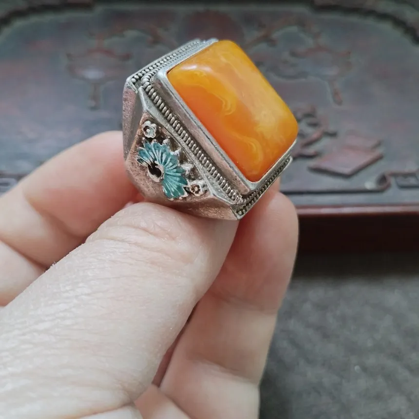 Authentic Amulet Of The Golden Hive Ancient Wisdom Ring