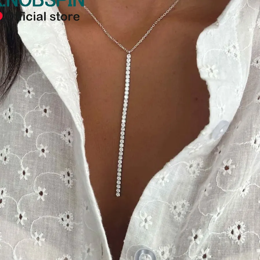 Authentic The Celestial Meridian Moissanite Y- Chain Talisman