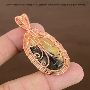 Authentic The Root of Stability: Oval Septarian and Rose Gold Talisman