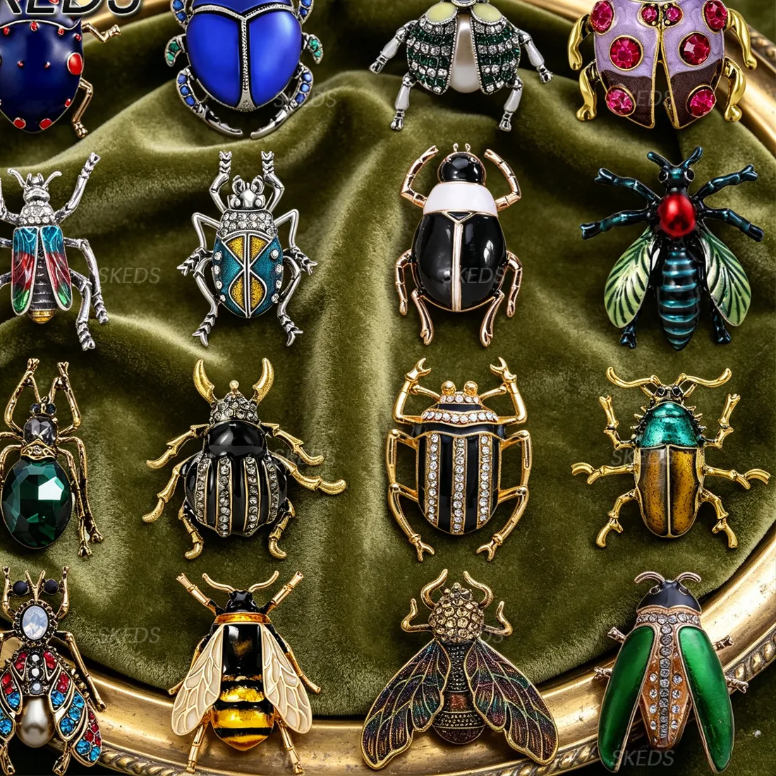 Authentic Celestial Bee Talisman Golden Lattice Of Protective Grace