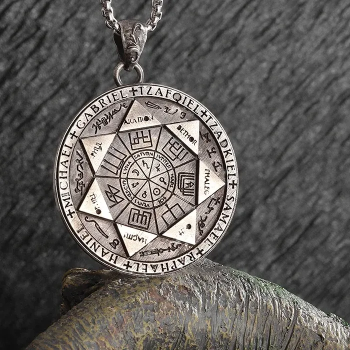 Authentic The Seal Of Seven Angels Talisman Of Divine Protection And Arcane Wisdom