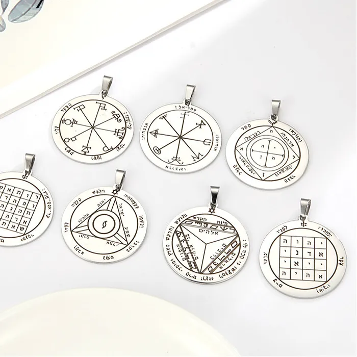 The Golden Seal Of Prosperity Pentacle Of Saturn Talisman