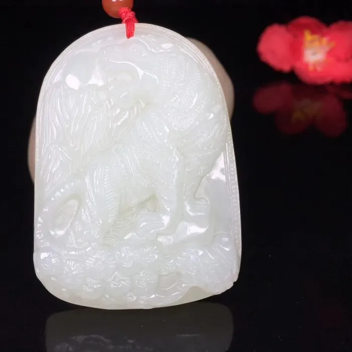 Authentic Zodiac Tiger Jade Talisman A Pendant Of Ancient Power And Celestial Courage