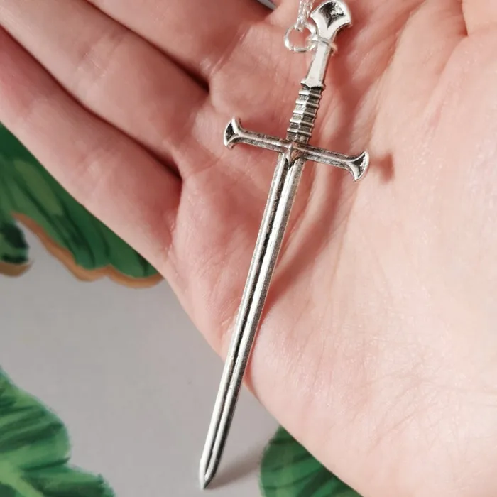 Authentic Sword Necklace, Dagger Necklace, Sword Pendant, Pagan, Gothic, Witchcraft, Spells, Witchcraft, Witches, Medieval Jewelry